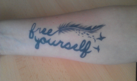 Free Yourself Rechter  Unterarm