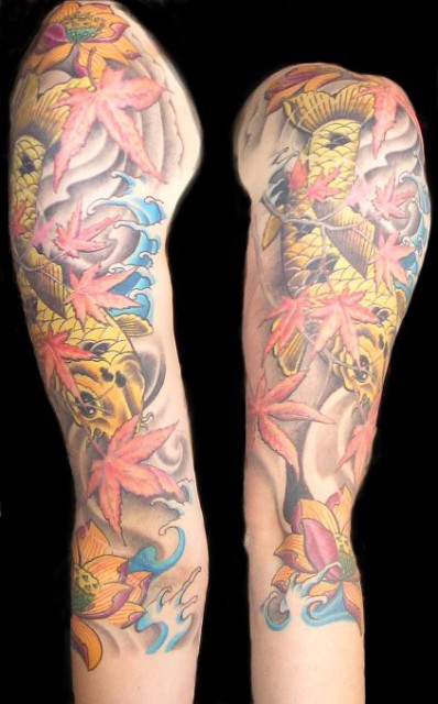 Cover Up: Koi, Lotus & Ahorn 