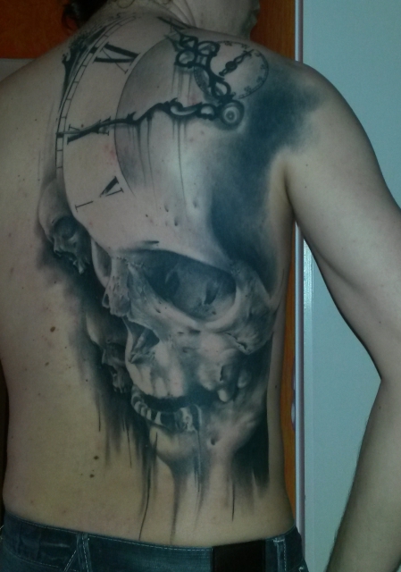 Mein  fertiges Backpiece von Florian Karg