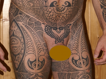 Intim tattoo mann