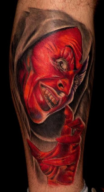 Illustration in Skin; Robby Welke