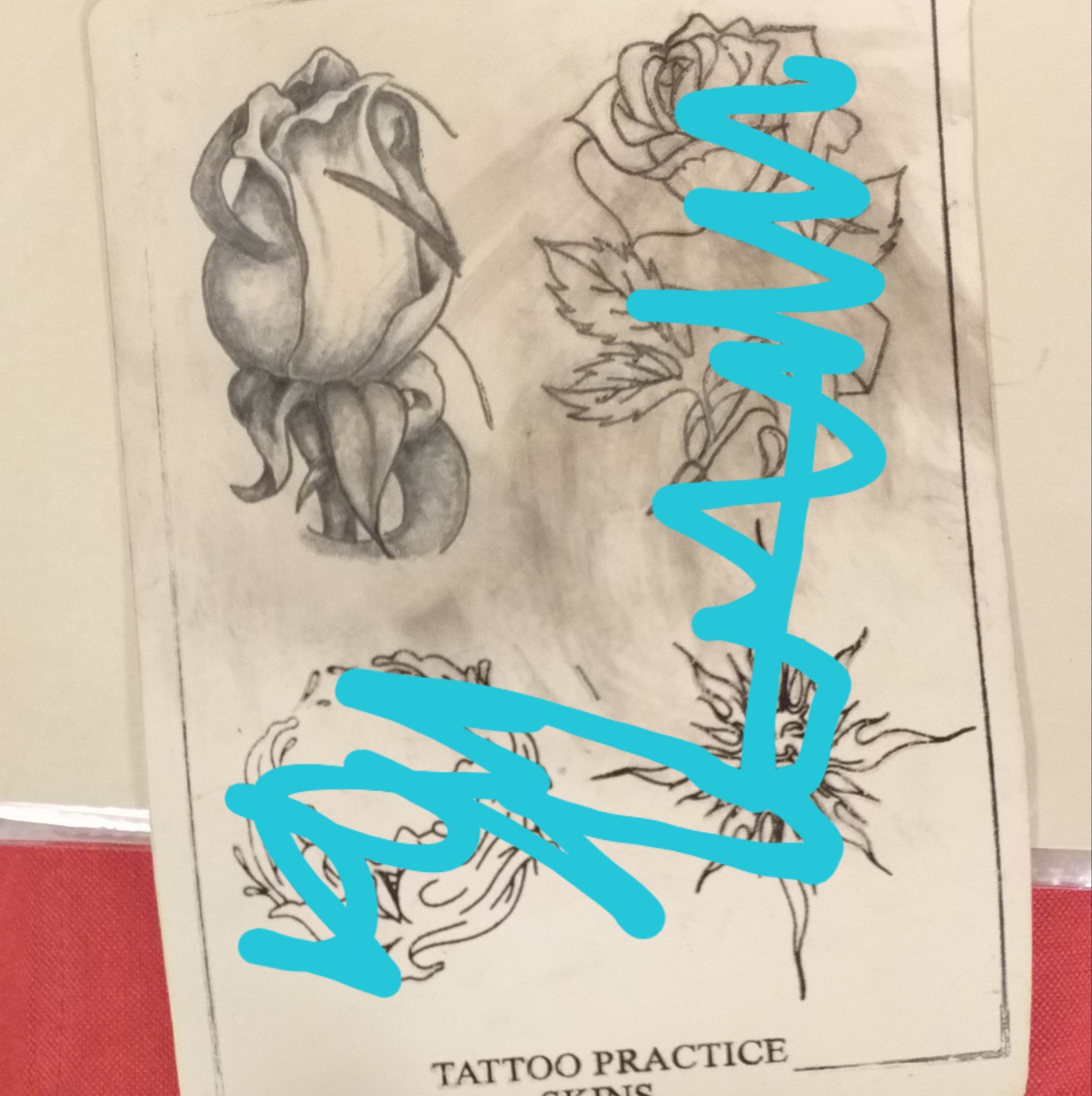 TARA345: ROSE auf Kunsthaut | Tattoos von Tattoo-Bewertung.de