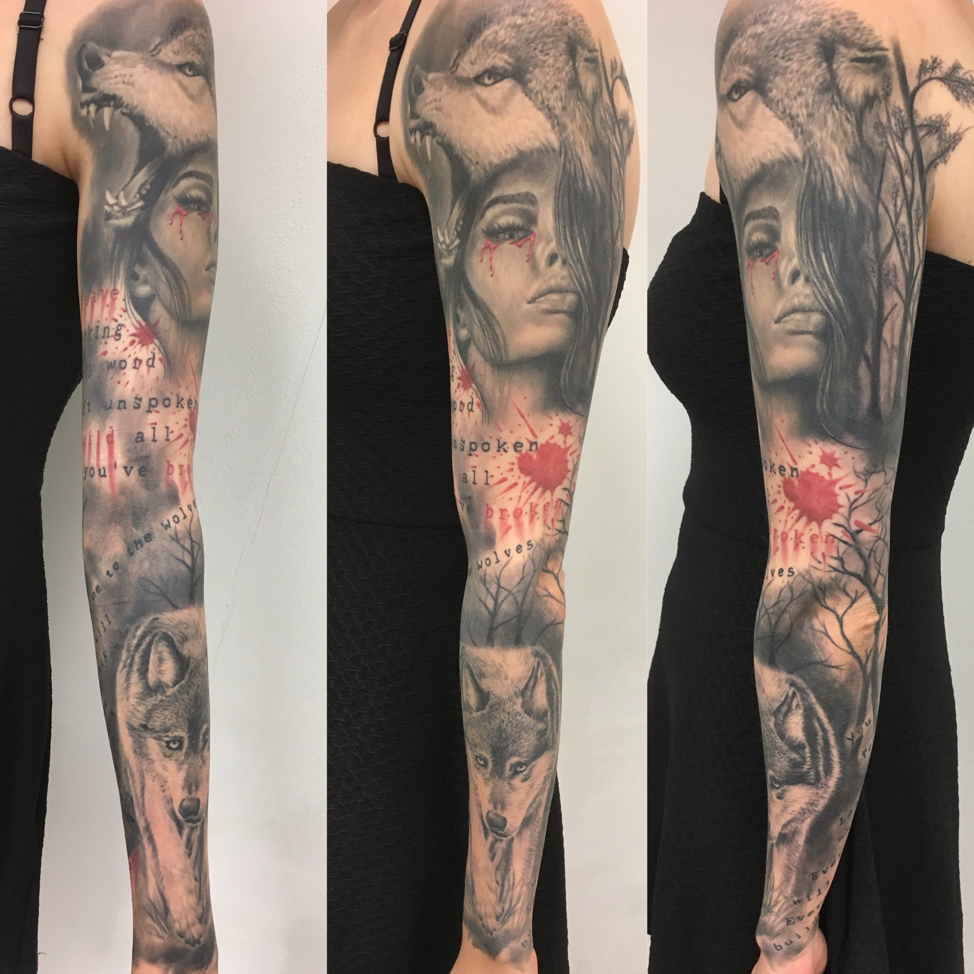 Frauen mit tattoo