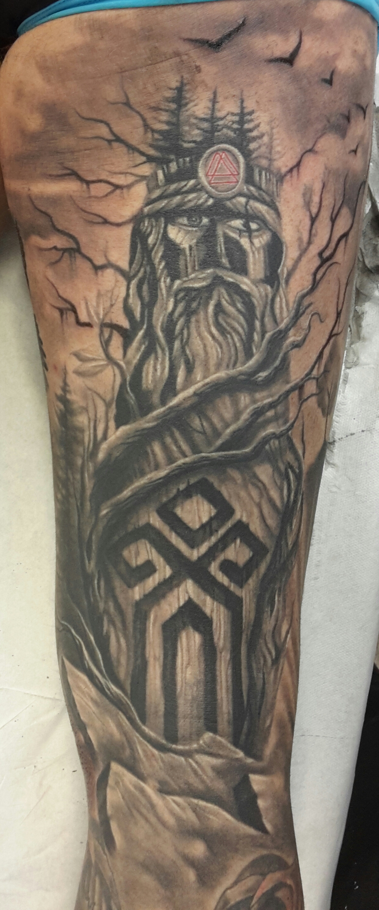 Nordische mythologie tattoo