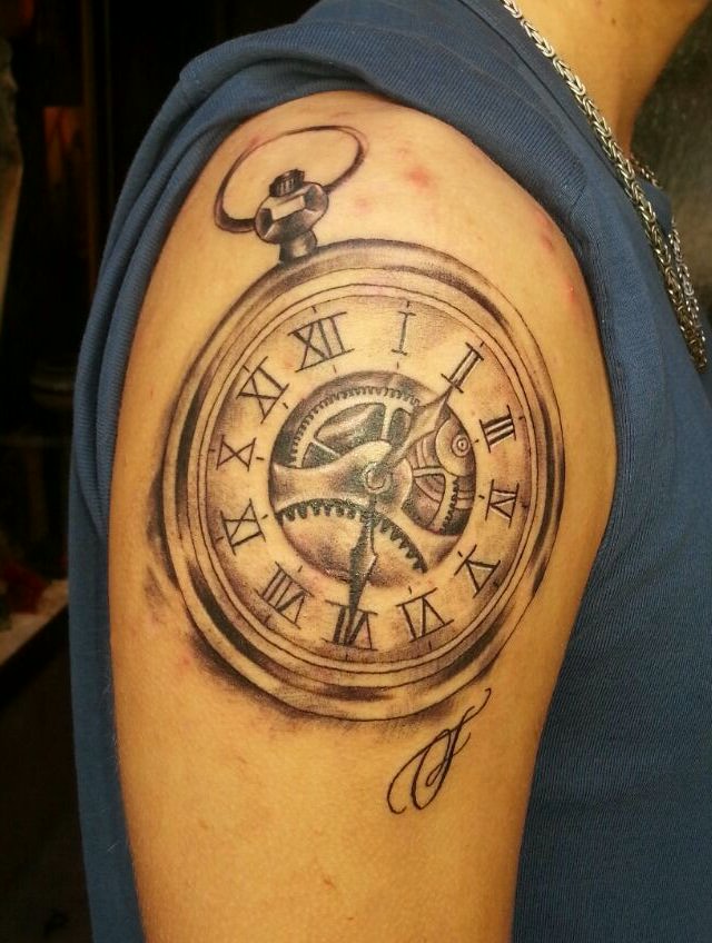 Uhr tattoovorlage 50 einzigartige
