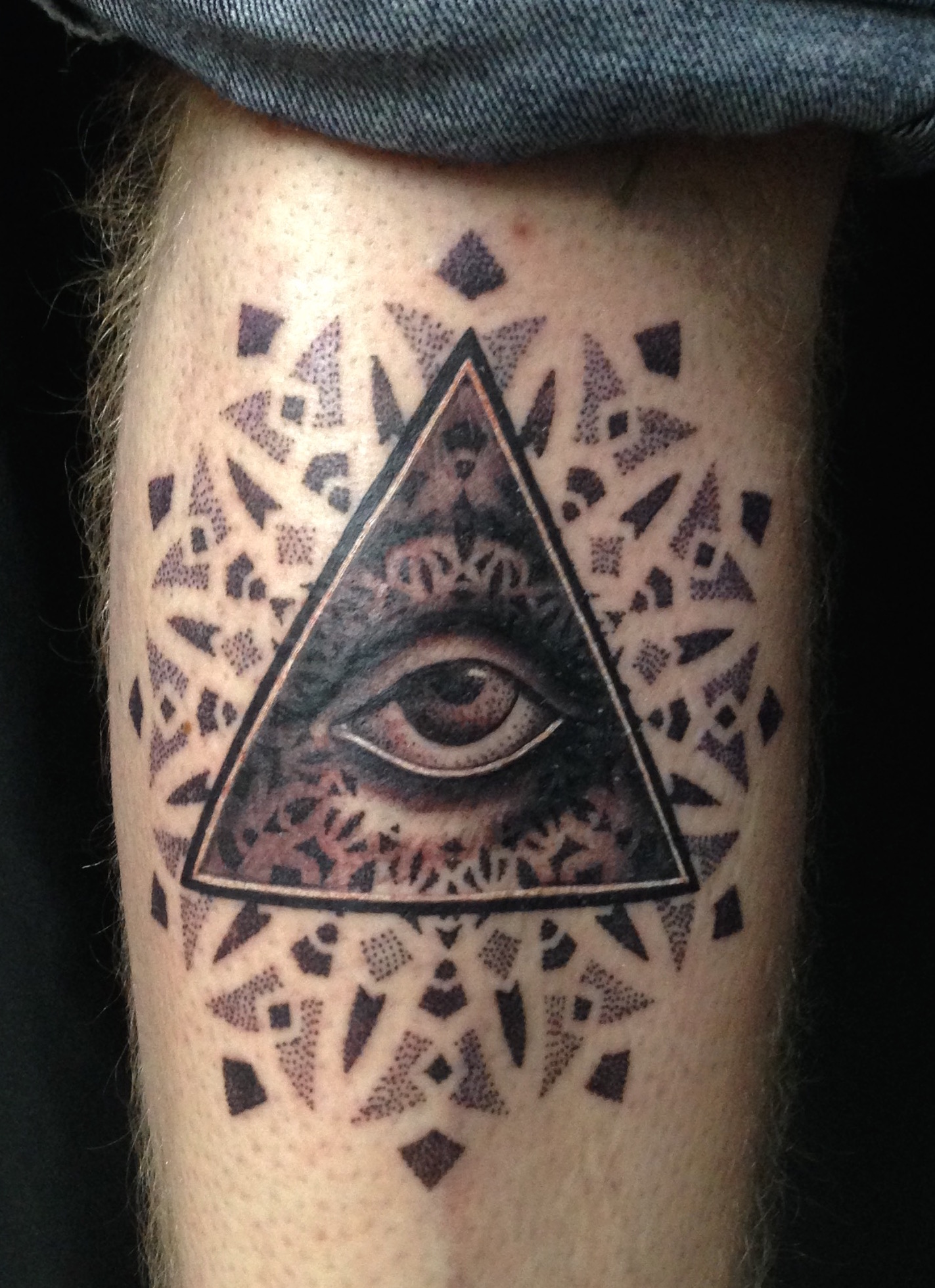 Mit tattoo bedeutung auge dreieck Allsehendes Auge: