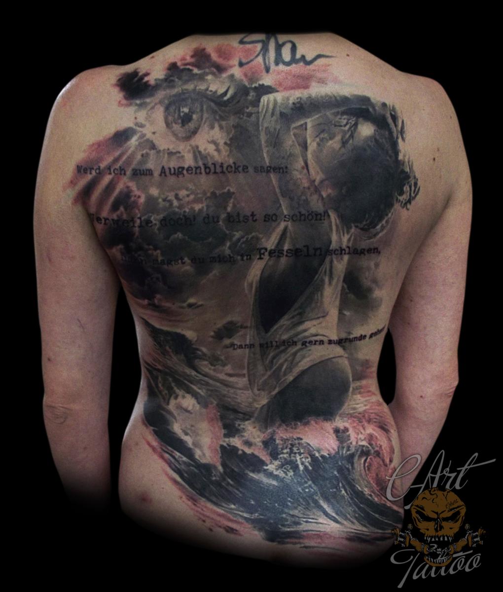 C Art Tattoo Cover Up Arschgeweih Tattoos Von Tattoo Bewertung De