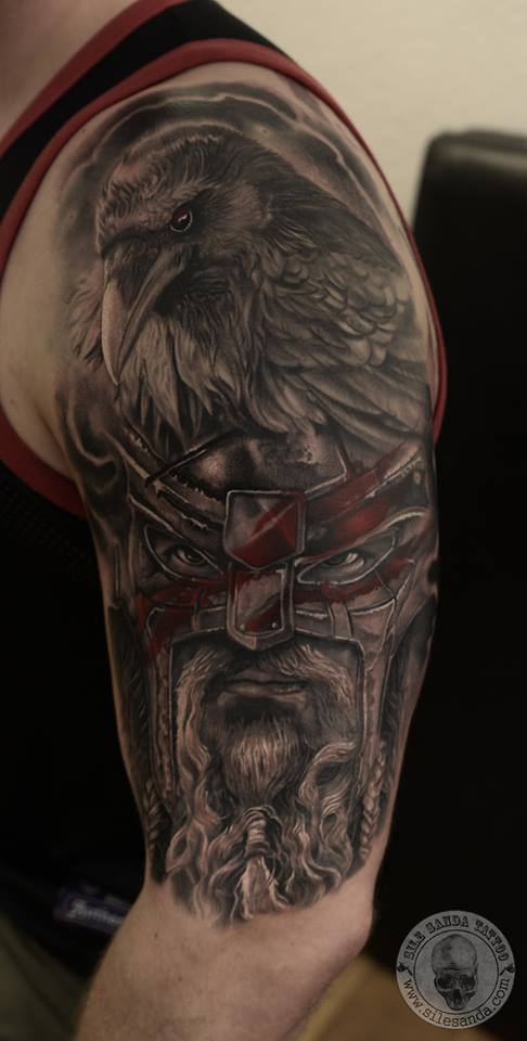 Tattoos motive männer wikinger