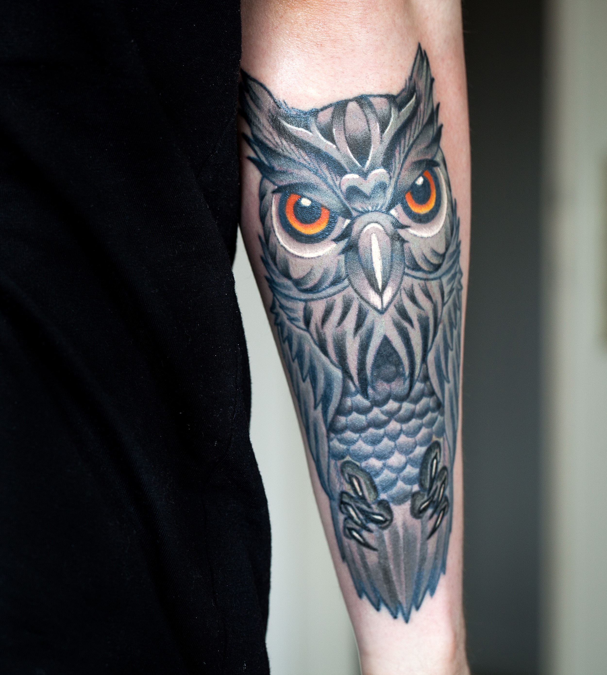 Retrok1d Eule Tattoos Von Tattoo Bewertung De