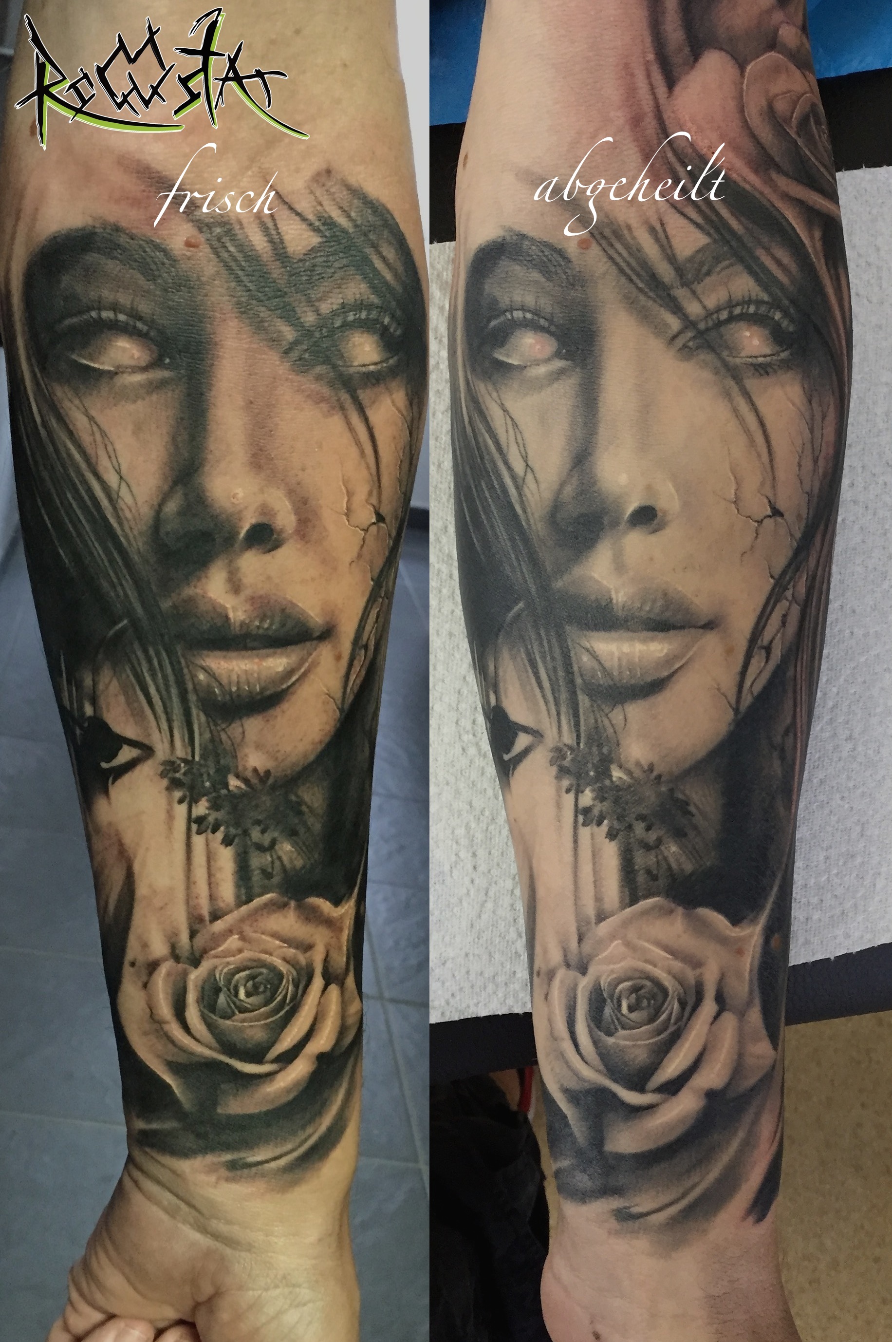 Chrischi84 Frisch Vs Abgeheilt Tattoos Von Tattoo Bewertung De