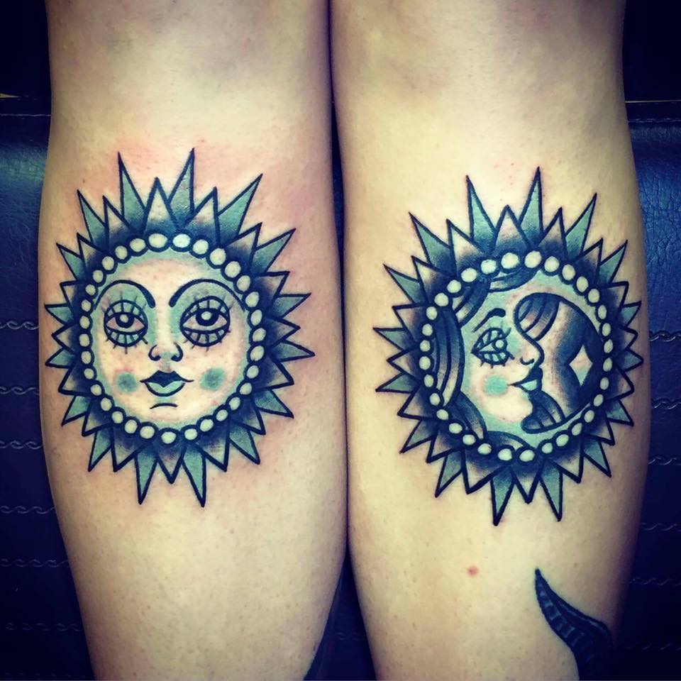 Tattoo sonne mond Sonne Bedeutung