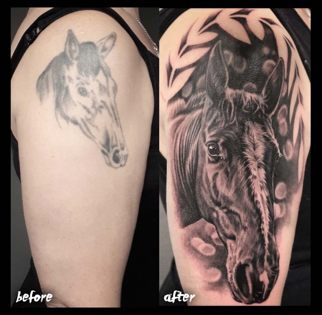 Robertoalejandr Cover Up Pferd Tattoos Von Tattoo Bewertung De
