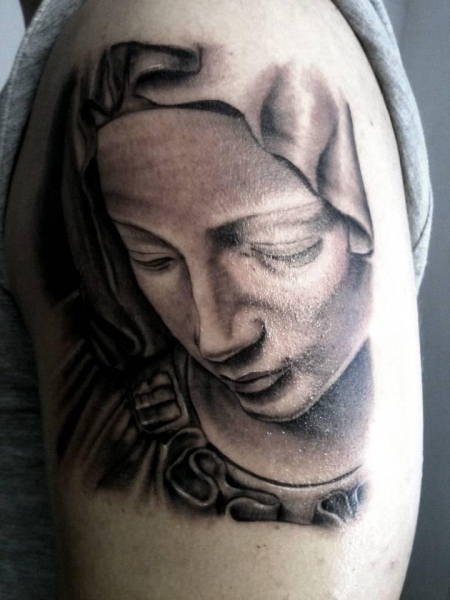 Pieta tattoo