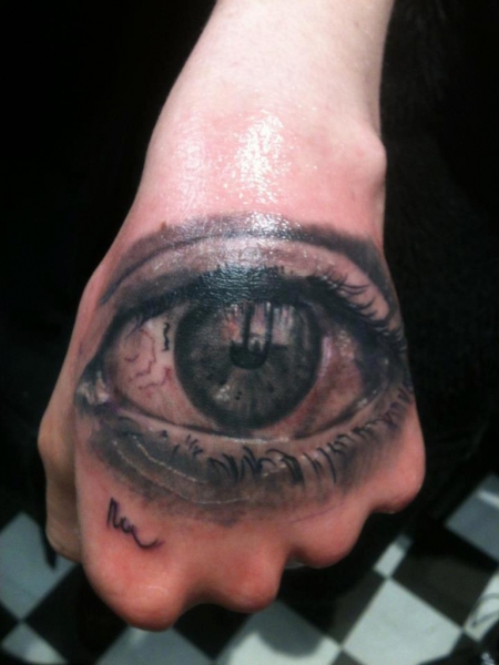 Eye tattoo Auge 