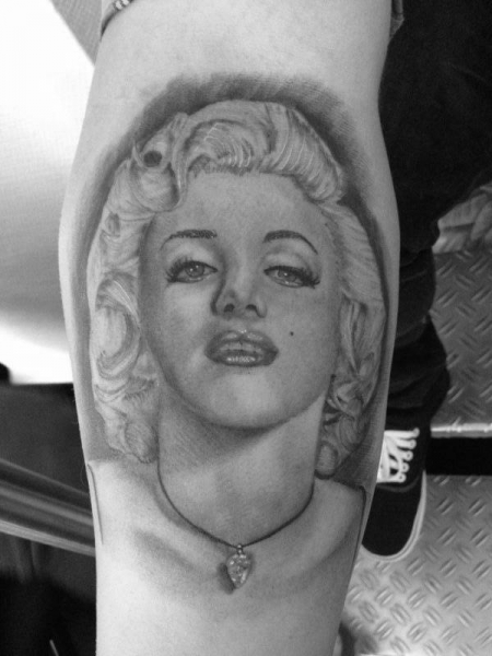 madonna-Tattoo: Marilyn Monroe 