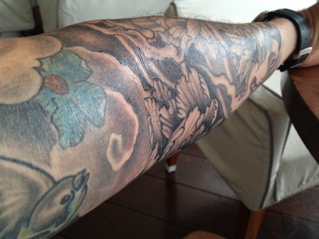 Left sleeve