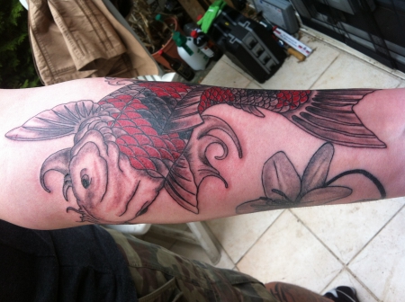 Koi Unterarm