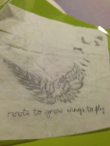 Roots to grow, Wings to fly