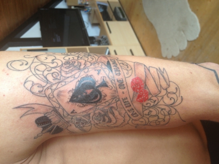 DenisMuhr: One Life - one Chance | Tattoos von 