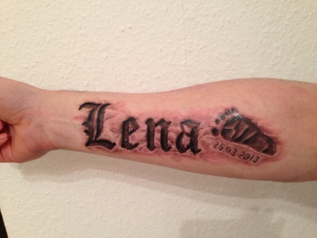 Lena - Unterarm