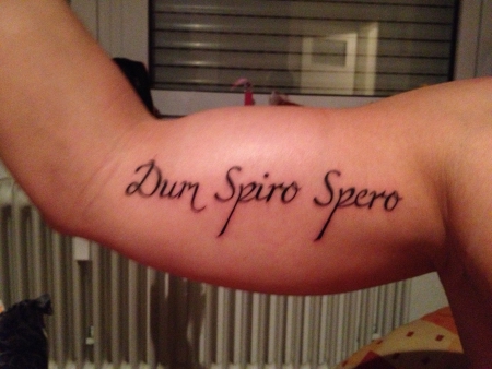 Raphyniert: Dum Spiro Spero | Tattoos von 