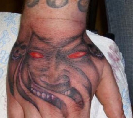Meine Hand...