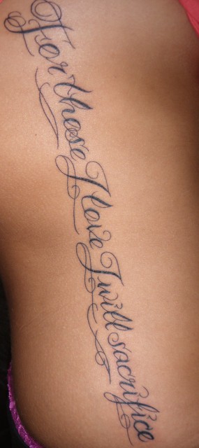 for those i love i will sacrifice 2