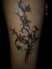 mein 4 Tattoo, ein Blümchen - Tribal ;)