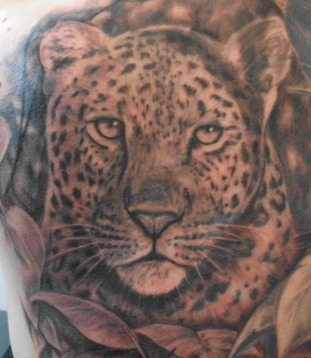leopard-Tattoo: Leopard
