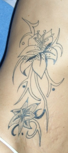 1. Tattoo, Orchideenwunder :-)