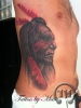 Indianer-Portrait, by Mate Miklos