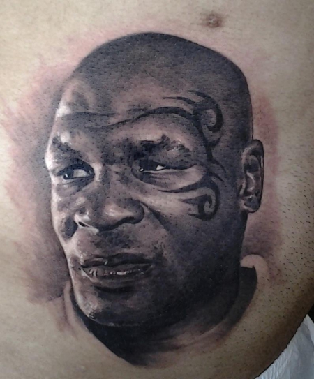 Godfathers Tattoo Nürnberg  "Mike Tyson" By Nasko