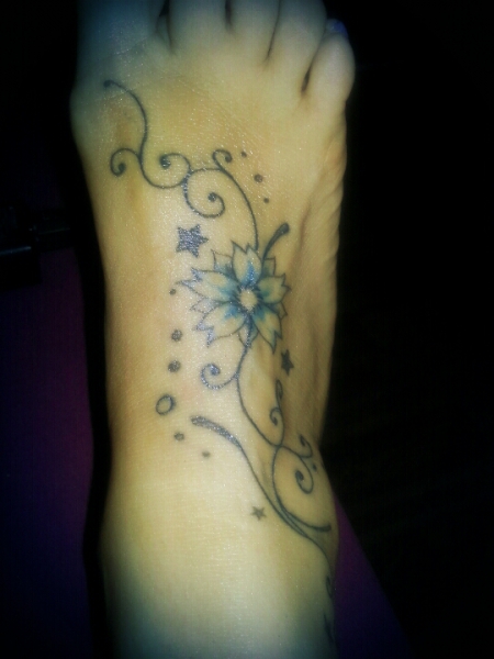 Blume Schnörkel Abgeheilt ♡♥