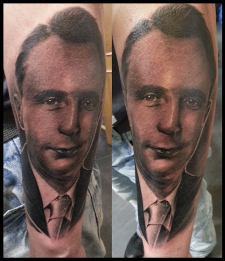 Portrait vom Großvater