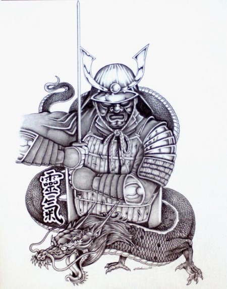 Samurai-Krieger