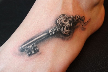 schlüssel-Tattoo: Schlüssel