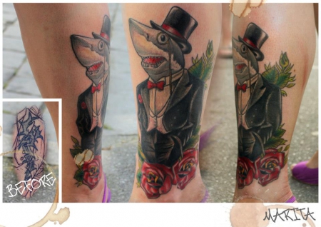 Gentleman Sharky (COVER-UP)