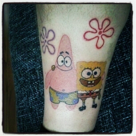 Spongebob & Patrick :p