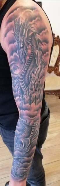 Cover Up des Drachen