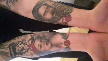 old school-Tattoo: Old School Sailor, Rockabella