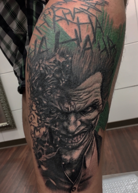 Joker / Batmann Tattoo