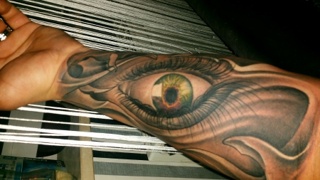 mein neues Tattoo innenarm