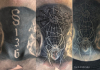 Cover Up Spinne Hals Tattoo Studio Marburg ON