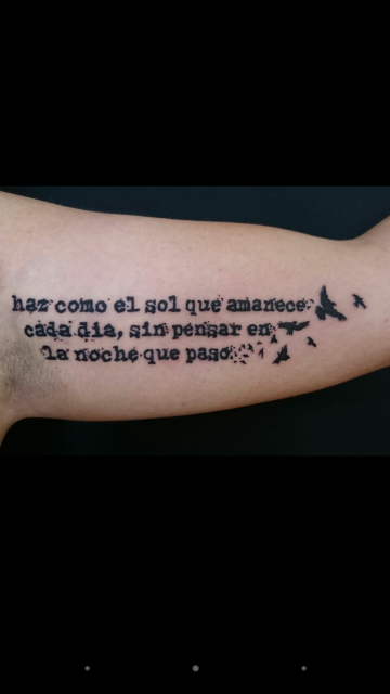 Tattoo en español 