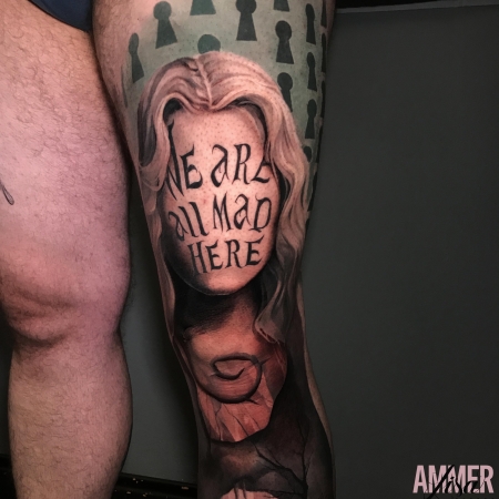 alice-Tattoo: Alice in Wonderland Tattoo