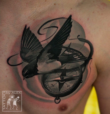 Tattoo by our guest Oleksandr Minec