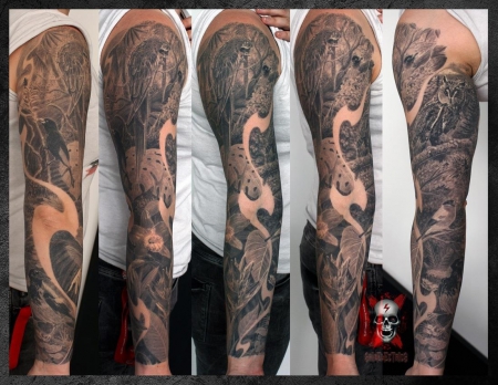 Vogel sleeve 3 Jahre nach Fertigstellung.....