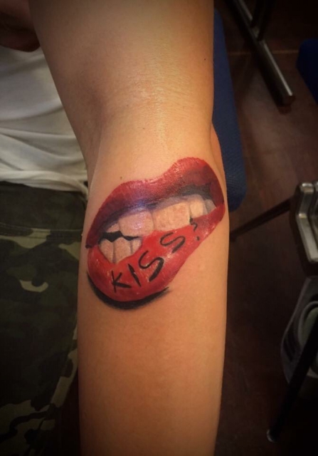 Mund Kiss 