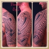 Samoa tattoo, polynesisches tattoo, Südsee tattoo, tribal tattoo
