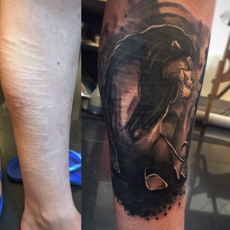 Narben Cover up von Constantin Schuldt 